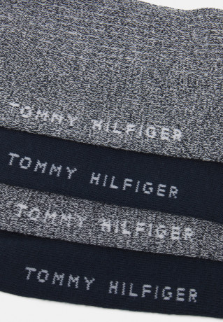 Tommy Hilfiger WOMEN SNEAKER 4 PACK Socks navy ЖЕНСКИЕ КРОССОВКИ (4 УПАКОВКИ) Носки военно-морской