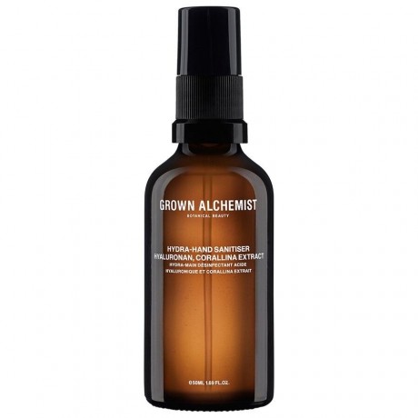 Grown Alchemist Hydra-Hand Sanitiser: Hyaluronan & Corallina Extract  Hydra-Hand Sanitiser: Экстракт гиалуроновой кислоты и кораллины