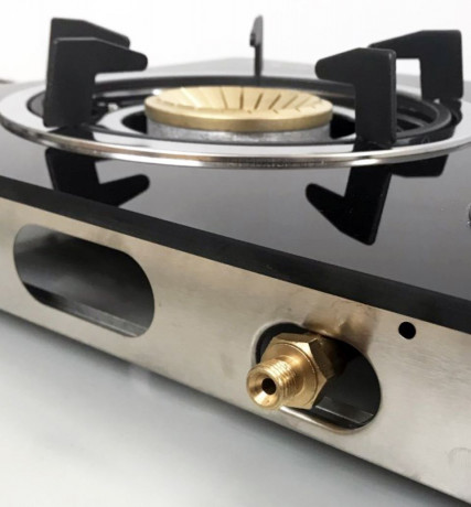 Phonix Germany Phonix Germany Gaskocher PS-2, Glas Gaskocher 2 flammig Propan mit Zundsicherung 8 KW  Газовая плита Phonix Germany PS-2, стеклянная газовая плита, 2 пламени, пропан, с предохранителем 8 кВт