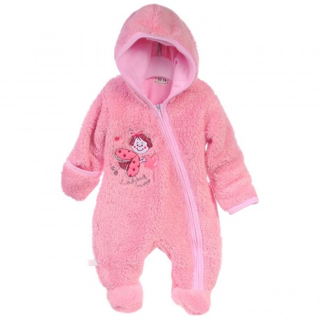 La Bortini Baby Overall Wagenanzug mit Kapuze Outdoor-Overalls fur Madchen Детский комбинезон для детской коляски с капюшоном уличный комбинезон для девочек
