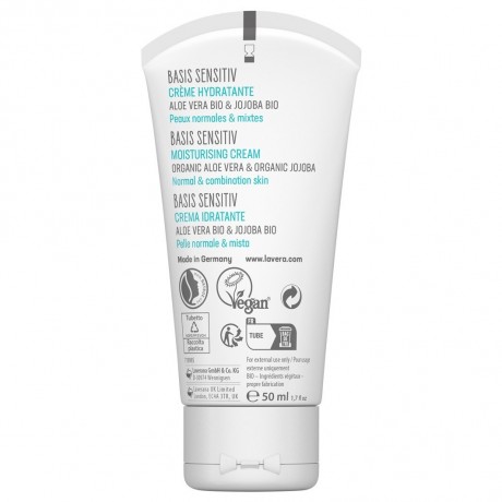 lavera basis sensitiv Feuchtigkeitscreme базовый увлажняющий крем для чувствительной кожи