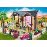 PLAYMOBIL 3er Set: 70510 Ponycamp-Ubernachtungswagen + 70995 Reitunterricht mit Pferdeboxen + 70999 Pferdeset 3x Pferde: Friese Набор из 3 штук: 70510 Пони-лагерь для ночлега + 70995 Уроки верховой езды с конюшнями + 70999 Комплект для лошадей 3 лошади: ф