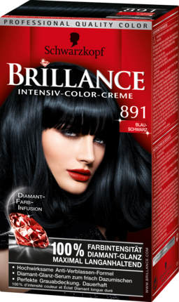 Brillance Краска для волос Blauschwarz 891