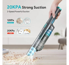 Bagotte Bagotte Akku-Handstaubsauger BHV30 20Kpa Akku-Handstaubsauger fur kraftvolle und leise Reinigung, 200,00 W, Beutellos, 20 kPa, 2200 mAh, Staubbehalter: 200 ml, Saugleistung: 200 AW  Беспроводной ручной пылесос Bagotte BHV30 Беспроводной ручной пыл