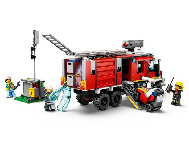 Lego Einsatzleitwagen der Feuerwehr Командирская машина пожарной охраны