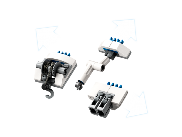 Lego Einsatzleitwagen der Feuerwehr Командирская машина пожарной охраны