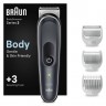 Braun BodyGroomer quot;BG3340quot; Gentle Grey  Груммер для кузова "BG3340" нежный серый