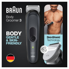 Braun BodyGroomer quot;BG3340quot; Gentle Grey  Груммер для кузова &amp;quot;BG3340&amp;quot; нежный серый
