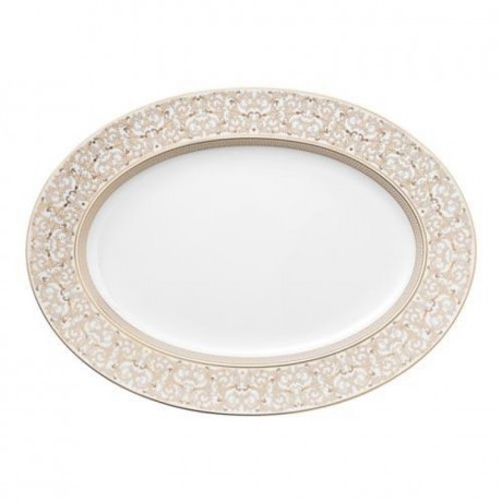 Rosenthal meets Versace Rosenthal Versace Medusa Gala Platte 34 x 24,5 cm Rosenthal Versace Medusa Gala Тарелка 34 x 24,5 см
