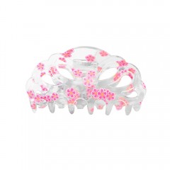 Chris Rubin Flora Haarklammer Pink Flower Заколка для волос Флора
