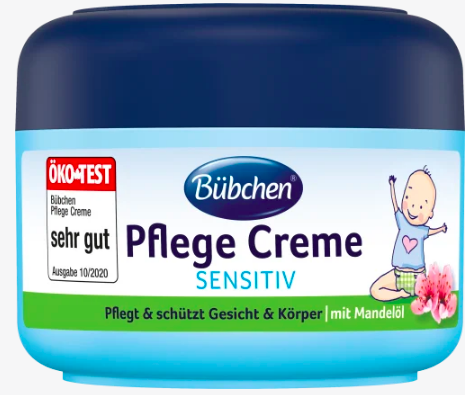 Bübchen Pflegecreme sensitiv, Крем для ухода за чувствительной кожей, 75 мл 