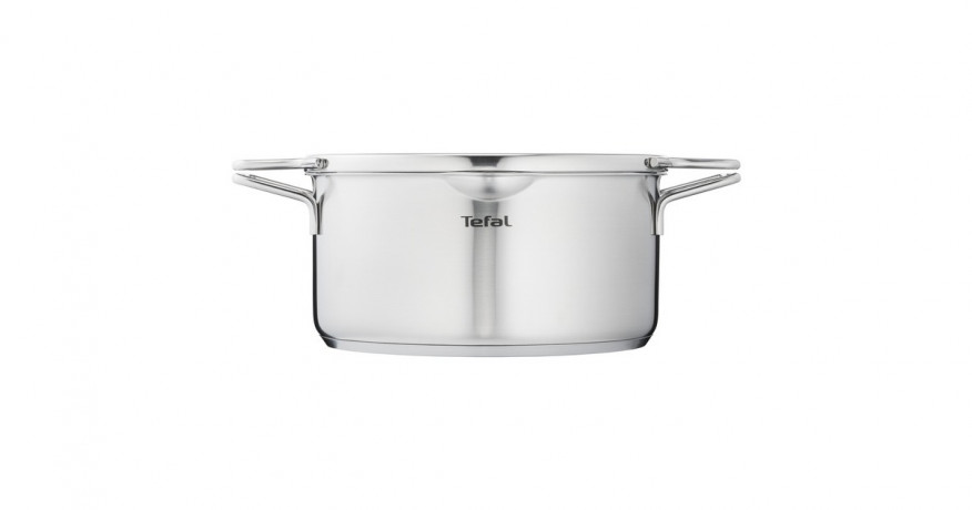 Tefal Tefal Kochtopf Nordica, O 20cm edelstahl, mit Glas-Siebdeckel  edelstahl Кастрюля Tefal Nordica, O 20см, нержавеющая сталь, со стеклянной крышкой-ситом
