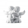 Rosenthal Rosenthal Engelpaar mit Herz gross weiss matt 14,5 cm Rosenthal пара ангелов с сердцем большие белые матовые 14,5 см