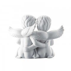 Rosenthal Rosenthal Engelpaar mit Herz gross weiss matt 14,5 cm Rosenthal пара ангелов с сердцем большие белые матовые 14,5 см