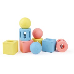 HAPE Geometrisches Rassel-Trio Геометрическое трио погремушек