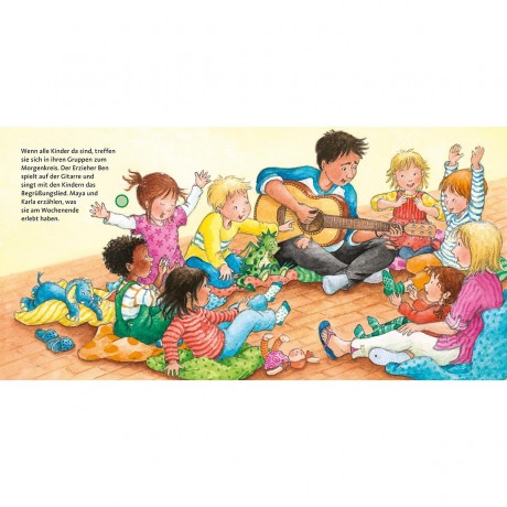 Carlsen Verlag Hor mal (Soundbuch): So ist es in der Kita Hor mal (звуковая книга): Вот как в детском саду