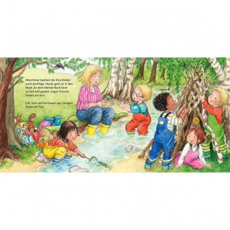 Carlsen Verlag Hor mal (Soundbuch): So ist es in der Kita Hor mal (звуковая книга): Вот как в детском саду