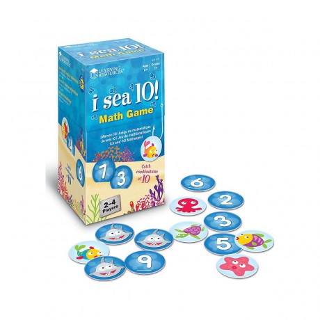 Learning Resources I Sea 10! Wer findet Meer Zehner? Mathespiel I Sea 10! Кто найдет морские десятки? математическая игра
