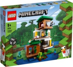 LEGO 2er Set: Minecraft 21174 Das moderne Baumhaus + Das Lamadorf Набор из 2 предметов: Minecraft 21174: Современный дом на дереве + деревня лам