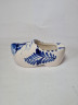 Delft Blue Holland Башмачок "Мельница" с синим декором, ручная роспись, дельфтский фарфор, 12 x 5 см , Голландия, 1960-70гг.