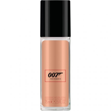 James Bond 007 (Джеймс Бонд) For Women II Deodorant Spray Дезодорант Спрей, 75 мл