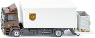 SIKU SIKU 1997 MAN LKW mit Kofferaufbau und Ladebordwand UPS Грузовик SIKU 1997 MAN с кузовом-фургоном и гидробортом UPS