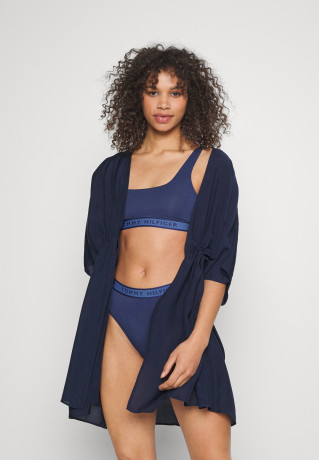 Tommy Hilfiger UNLINED BRALETTE Bustier blue ink БРАЛЕТ БЕЗ ПОДКЛАДКИ Бюстье синие чернила