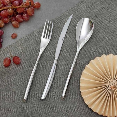 Sambonet Sambonet Bamboo - Edelstahl 18/10 Besteckset 30-tlg. Vollheft / Monoblock Sambonet Bamboo - набор столовых приборов из нержавеющей стали 18/10 30 шт. Полный буклет/моноблок