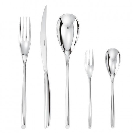 Sambonet Sambonet Bamboo - Edelstahl 18/10 Besteckset 30-tlg. Vollheft / Monoblock Sambonet Bamboo - набор столовых приборов из нержавеющей стали 18/10 30 шт. Полный буклет/моноблок