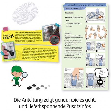 Kosmos Fun Science 3D-Fingerabdrucke Fun Science 3D Отпечатки пальцев