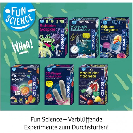 Kosmos Fun Science 3D-Fingerabdrucke Fun Science 3D Отпечатки пальцев