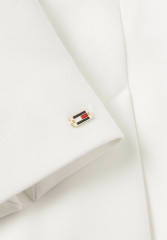 Tommy Hilfiger BELTED Short coat ecru ПОЯС Короткое пальто экрю