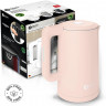 Balter Balter Wasserkocher WK-4-PK, Edelstahl, 1,7 Liter, Doppelwand Design, BPA frei, LED, pink  Чайник Balter WK-4-PK, нержавеющая сталь, 1,7 литра, конструкция с двойными стенками, без BPA, светодиод, розовый