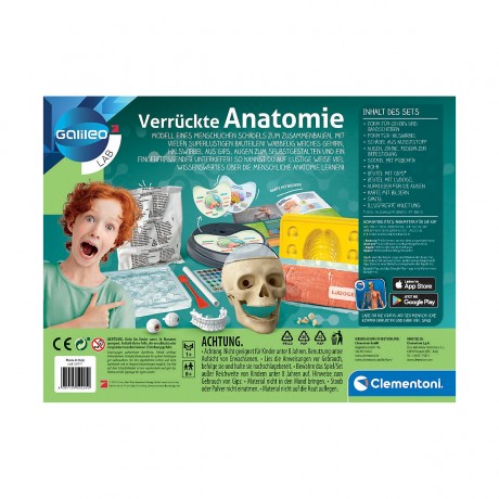 Clementoni Verruckte Anatomie Сумасшедшая анатомия