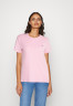 Tommy Hilfiger NEW CREW NECK TEE Basic T-shirt classic pink ФУТБОЛКА NEW CREW NECK Базовая футболка классический розовый