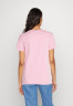 Tommy Hilfiger NEW CREW NECK TEE Basic T-shirt classic pink ФУТБОЛКА NEW CREW NECK Базовая футболка классический розовый
