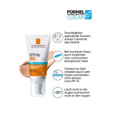La Roche-Posay ROCHE-POSAY Anthelios hydratisie.Cr.getont LSF 50+  ROCHE-POSAY Anthelios Hydration.Cr.toned SPF 50+