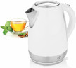 eta eta Wasserkocher ELA ETA859890030, 1,7 l, 2100 W, in Weiss aus Edelstahl  чайник ETA ELA ETA859890030, 1,7 л, 2100 Вт, белого цвета из нержавеющей стали.