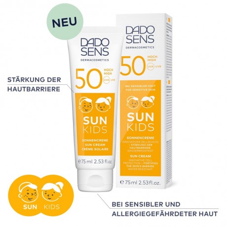 DADO SENS Dermacosmetics Sonnencreme Kids SPF50  Солнцезащитный крем для детей SPF50