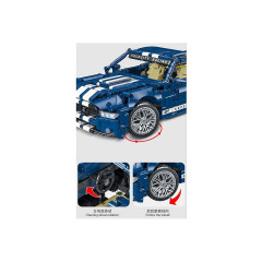 MORK Klemmbausteineset  Muscle Car GT500 023021 Комплект зажимных блоков Muscle Car GT500 023021