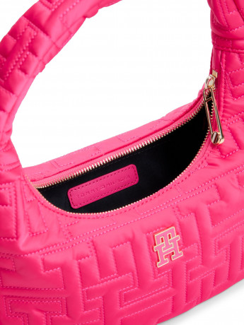 Tommy Hilfiger CHIC SHOULDER Handbag bright cerise pink ШИКАРНОЕ ПЛЕЧО сумочка ярко-вишнево-розовый