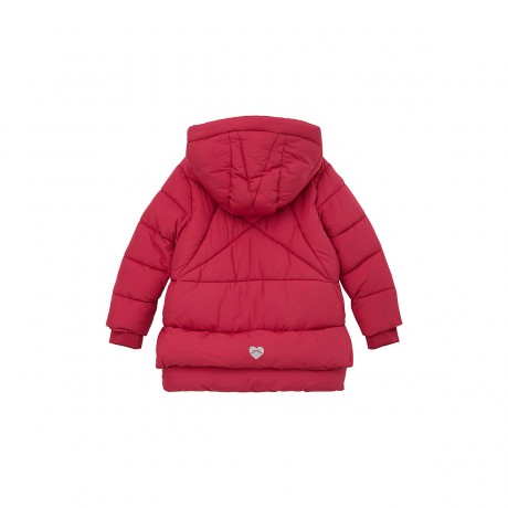 s.Oliver Steppmantel mit Rippbundchen Mantel fur Madchen Стеганое пальто с манжетами в резинку Пальто для девочки