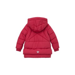 s.Oliver Steppmantel mit Rippbundchen Mantel fur Madchen Стеганое пальто с манжетами в резинку Пальто для девочки