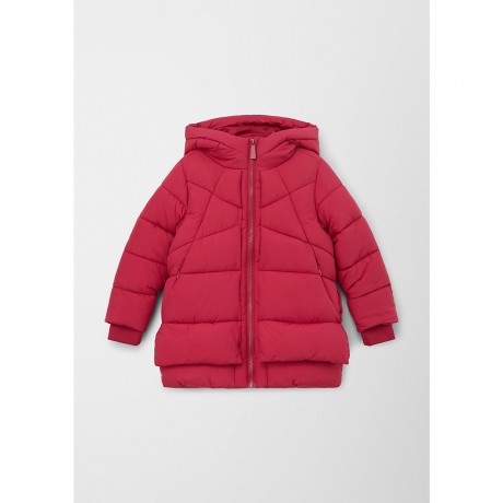 s.Oliver Steppmantel mit Rippbundchen Mantel fur Madchen Стеганое пальто с манжетами в резинку Пальто для девочки