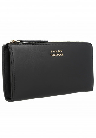 Tommy Hilfiger CASUAL CHIC Wallet black ПОВСЕДНЕВНЫЙ ШИКАРНЫЙ кошелек черный