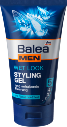 Balea MEN Styling Gel wet look, Гель для фиксации, wet look 150 мл