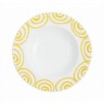Gmundner Keramik Gmundner Keramik Gelbgeflammt Suppenteller Gourmet d: 24 cm / h: 4 cm Керамическая тарелка Gmundner для гурманов с желтым пламенем д: 24 см / высота: 4 см