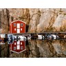 CALVENDO Puzzle CALVENDO Puzzle Rotes Fischerhaus in Smogen Пазл CALVENDO Puzzle Красный домик рыбака в дымоходе