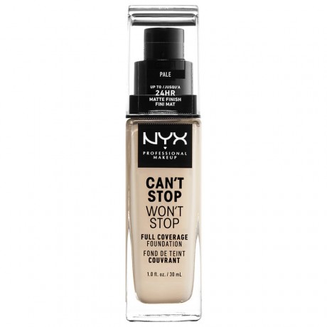 NYX (НИКС) Professional Makeup Cant Stop Wont Stop 24-Hour Foundation Foundation, 30 мл