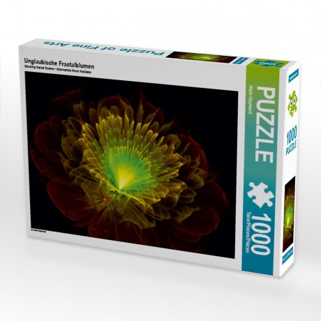 CALVENDO Puzzle CALVENDO Puzzle Unglaubische Fractalblumen Пазл CALVENDO Puzzle Невероятные фрактальные цветы